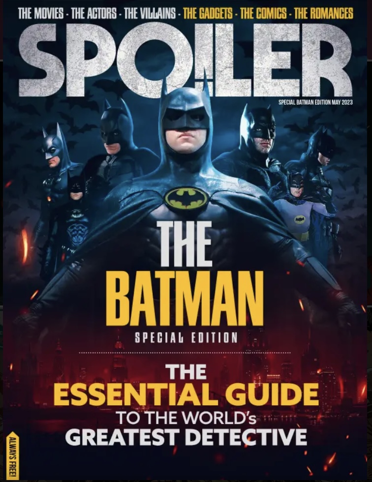 Cover of Spoiler Magazine Batman Edition